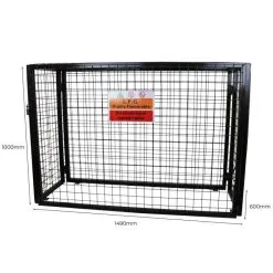 MonsterShop Gas Bottle Mesh Cage 1000mm 13 MonsterShop Gas Bottle Mesh Cage 1000mm -Parasol Shop 24303 008 2nd