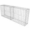 MonsterShop Gabion Baskets 100 X 80 X 30cm / 2 Pack -Parasol Shop 24963 002 2nd.jpg.mst