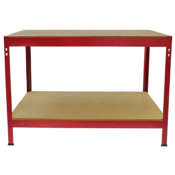 Monster Racking Q-RAX Red Workbench 100cm 4 Monster Racking Q-RAX Red Workbench 100cm - Image 2