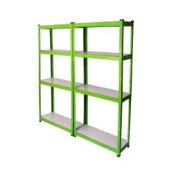 Monster Shop Greenhouse 6ft X 8ft (Green) & Racking 12 Monster Shop Greenhouse 6ft X 8ft (Green) & Racking -Parasol Shop 25254 005 1 8 2nd