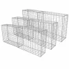 MonsterShop Gabion Baskets 100 X 80 X 30cm / 6 Pack -Parasol Shop 25309 002 2nd.jpg.mst