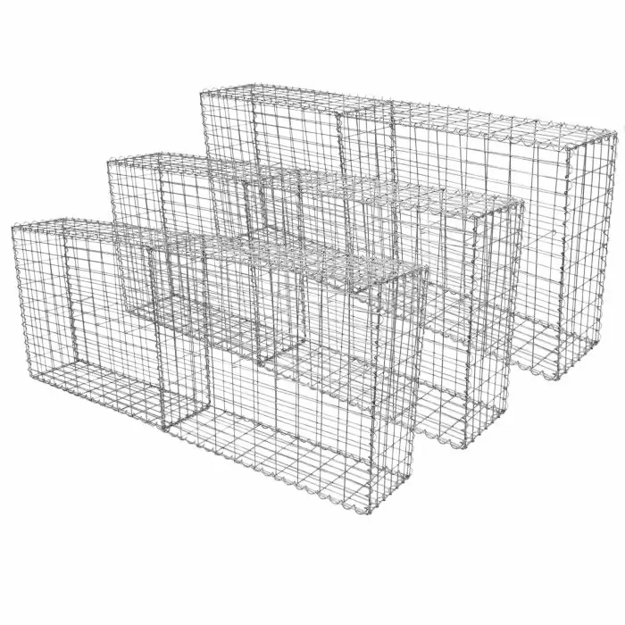 MonsterShop Gabion Baskets 100 X 80 X 30cm / 6 Pack 3 MonsterShop Gabion Baskets 100 X 80 X 30cm / 6 Pack