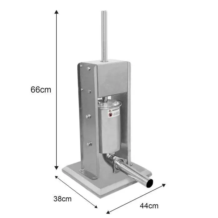 KuKoo 5L Sausage Stuffer & Clipper Set 8 KuKoo 5L Sausage Stuffer & Clipper Set - Image 6