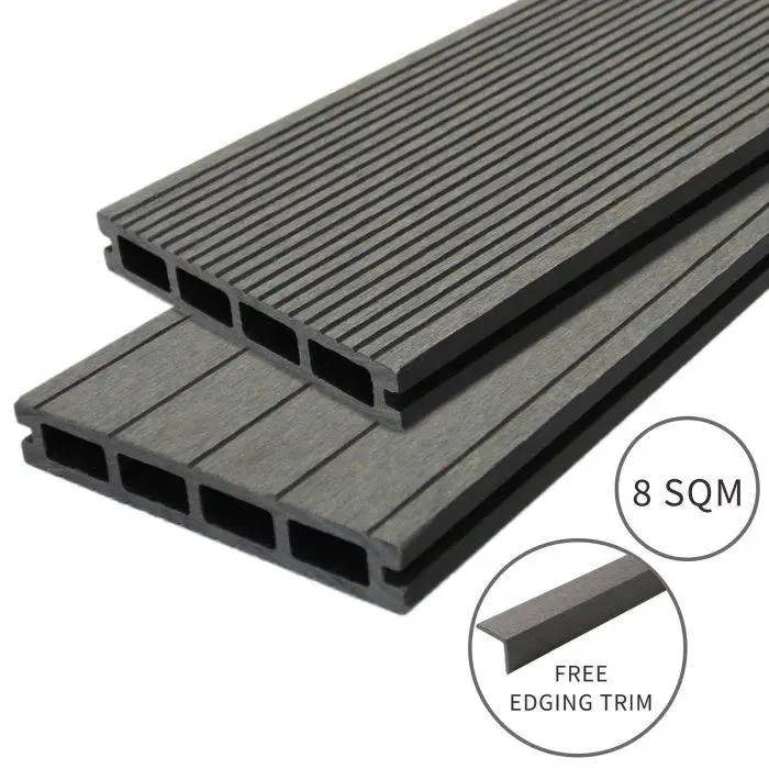 Jardi Jardí Composite Decking - 8 SQM - Castle Grey 4 Jardi Jardí Composite Decking - 8 SQM - Castle Grey - Image 2