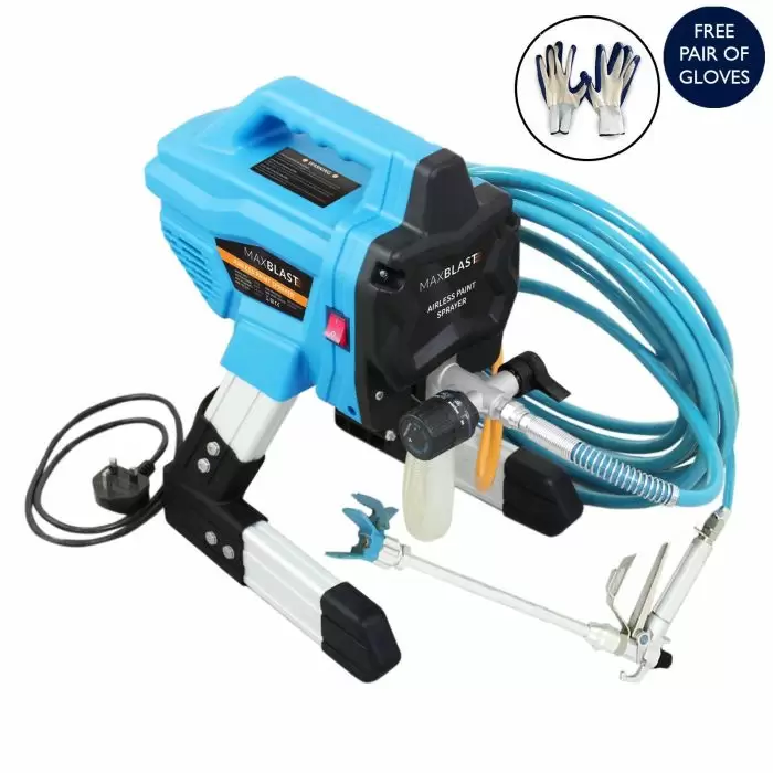 Maxblast Airless Paint Sprayer Gun 650W 1.4L 4 Maxblast Airless Paint Sprayer Gun 650W 1.4L - Image 2