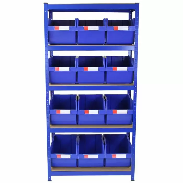 T-RAX & MonsterShop T-RAX Blue 90cm With 12 X Storage Quick Pick Bins 5 T-RAX & MonsterShop T-RAX Blue 90cm With 12 X Storage Quick Pick Bins - Image 3