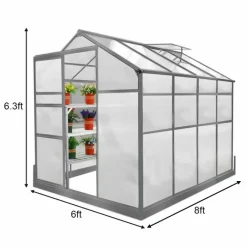 MonsterShop Greenhouse 6ft X 8ft With Base 11 MonsterShop Greenhouse 6ft X 8ft With Base -Parasol Shop 25921 004 2nd.jpg.mst
