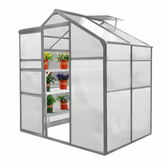MonsterShop Greenhouse 6ft X 4ft 3 MonsterShop Greenhouse 6ft X 4ft