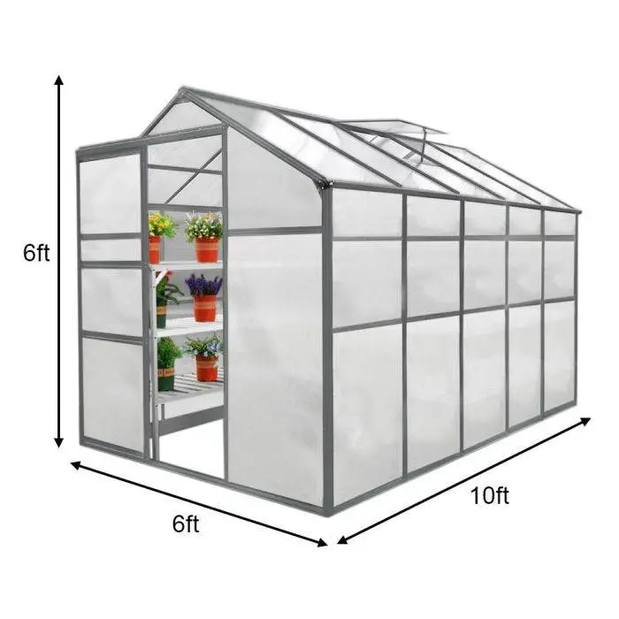 MonsterShop Greenhouse 6ft X 10ft 6 MonsterShop Greenhouse 6ft X 10ft - Image 4
