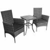 Jardi Jardí Rattan Bistro Set Grey 1 Jardi Jardí Rattan Bistro Set Grey -Parasol Shop 26107 dark grey rattan bistro set 003 1 1.jpg.mst