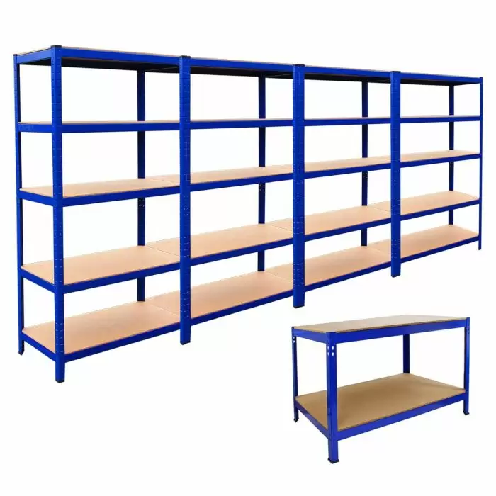 Monster Racking 4 X T-Rax 90 X 45 X 180cm Racks & Workbench 3 Monster Racking 4 X T-Rax 90 X 45 X 180cm Racks & Workbench