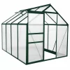 Monster Shop Greenhouse 6ft X 8ft (Green) & Racking -Parasol Shop 26544 6x8 green greenhouse no base 002 1 2nd.jpg.mst