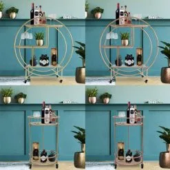 Drinks Trolley Bar Carts 9 Drinks Trolley Bar Carts -Parasol Shop 26556v large and small bar cart variation 004 1 2nd