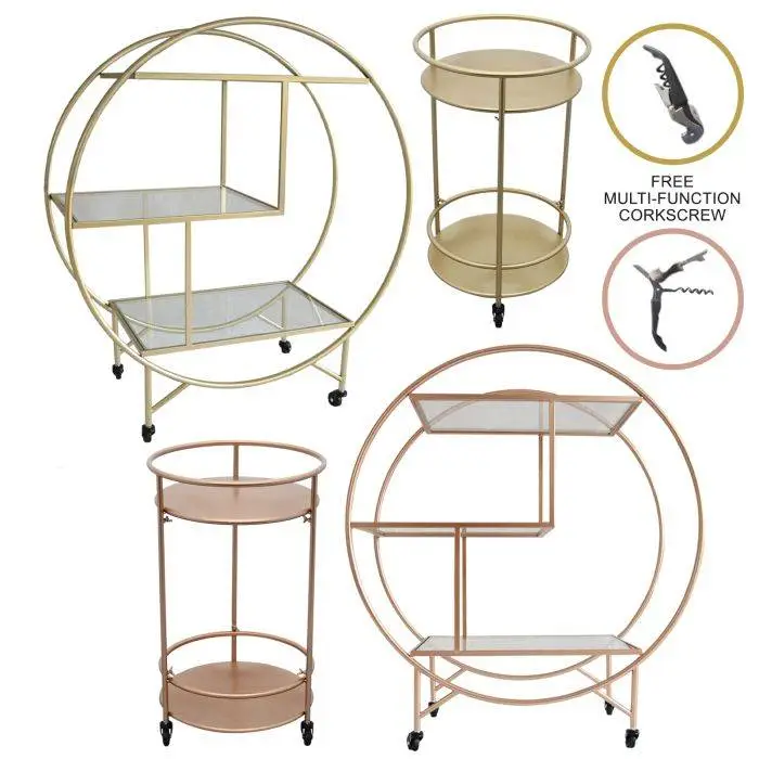Drinks Trolley Bar Carts 3 Drinks Trolley Bar Carts