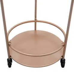 MonsterShop Rose Gold Drinks Trolley Bar Cart - Small 12 MonsterShop Rose Gold Drinks Trolley Bar Cart - Small -Parasol Shop 26557 small rose gold bar cart 004 2nd