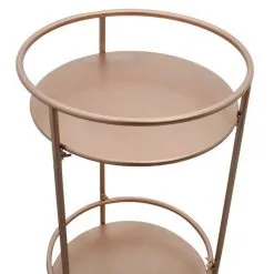 MonsterShop Rose Gold Drinks Trolley Bar Cart - Small 13 MonsterShop Rose Gold Drinks Trolley Bar Cart - Small -Parasol Shop 26557 small rose gold bar cart 005 2nd