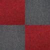 MonsterShop 40 X Carpet Tiles 10m2 / Scarlet Red & Charcoal Black 2 MonsterShop 40 X Carpet Tiles 10m2 / Scarlet Red & Charcoal Black -Parasol Shop 26782.1.jpg.mst
