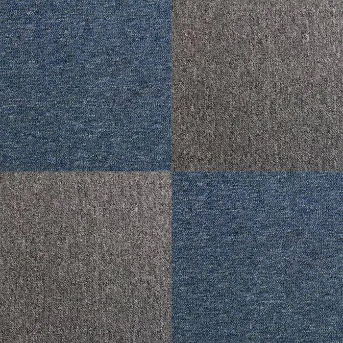MonsterShop 40 X Carpet Tiles 10m2 / Storm Blue & Anthracite 3 MonsterShop 40 X Carpet Tiles 10m2 / Storm Blue & Anthracite