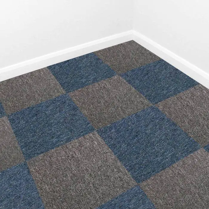 MonsterShop 40 X Carpet Tiles 10m2 / Storm Blue & Anthracite 4 MonsterShop 40 X Carpet Tiles 10m2 / Storm Blue & Anthracite - Image 2