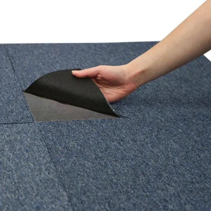 MonsterShop 40 X Carpet Tiles 10m2 / Storm Blue & Anthracite 7 MonsterShop 40 X Carpet Tiles 10m2 / Storm Blue & Anthracite - Image 5