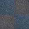 MonsterShop 40 X Carpet Tiles 10m2 / Storm Blue & Charcoal Black 1 MonsterShop 40 X Carpet Tiles 10m2 / Storm Blue & Charcoal Black -Parasol Shop 26790.1