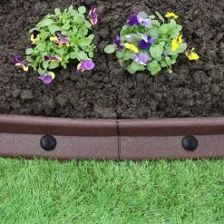 MonsterShop Brown Lawn Edging 12 MonsterShop Brown Lawn Edging -Parasol Shop 27027v brown lawn edging 005