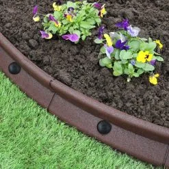 MonsterShop Brown Lawn Edging 11 MonsterShop Brown Lawn Edging -Parasol Shop 27027v brown lawn edging 006