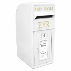 MonsterShop White Royal Mail Post Box