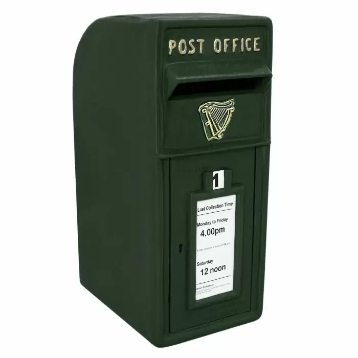 MonsterShop Green Irish Post Box 3 MonsterShop Green Irish Post Box