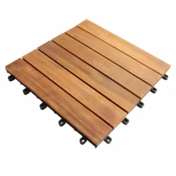 MonsterShop Wooden Decking Tiles