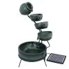 MonsterShop Green 4 Tier Spilling Bowls Water Feature With Aquatic Cleaner 1 MonsterShop Green 4 Tier Spilling Bowls Water Feature With Aquatic Cleaner -Parasol Shop 27606 green water feature 015 1