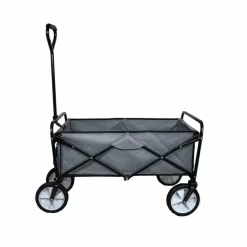 MonsterShop Foldable Garden Cart Grey