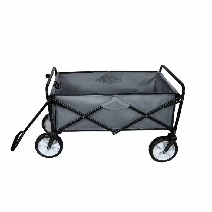 MonsterShop Foldable Garden Cart Grey 6 MonsterShop Foldable Garden Cart Grey - Image 4