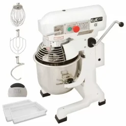 KuKoo Commercial 15L Planetary Food Mixer & 2 Dough Trays