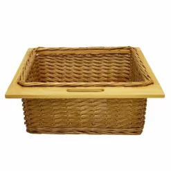 KuKoo Pull Out Wicker Kitchen Baskets 600mm