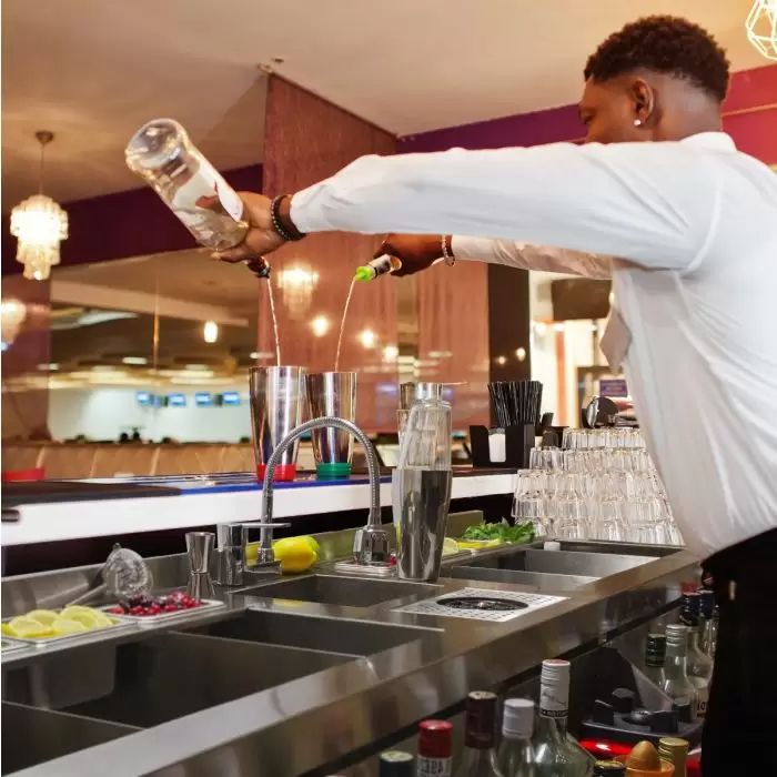 KuKoo Double Cocktail Bar Station 4 KuKoo Double Cocktail Bar Station - Image 2