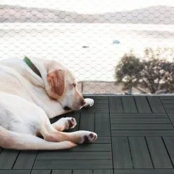 WPC Decking Floor Tiles 30x30cm - Grey 10 WPC Decking Floor Tiles 30x30cm - Grey -Parasol Shop 29330.2 2