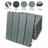 WPC Decking Floor Tiles 30x30cm - Grey 2 WPC Decking Floor Tiles 30x30cm - Grey -Parasol Shop 29330.c.uk 2.jpg.mst