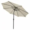 Monster Shop Cream 2.7m LED Tilt Parasol -Parasol Shop 29387.1.jpg.mst