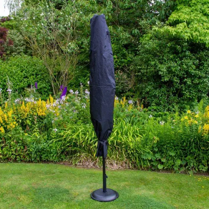 Monster Shop Grey 2.7m LED Tilt Parasol 7 Monster Shop Grey 2.7m LED Tilt Parasol - Image 5