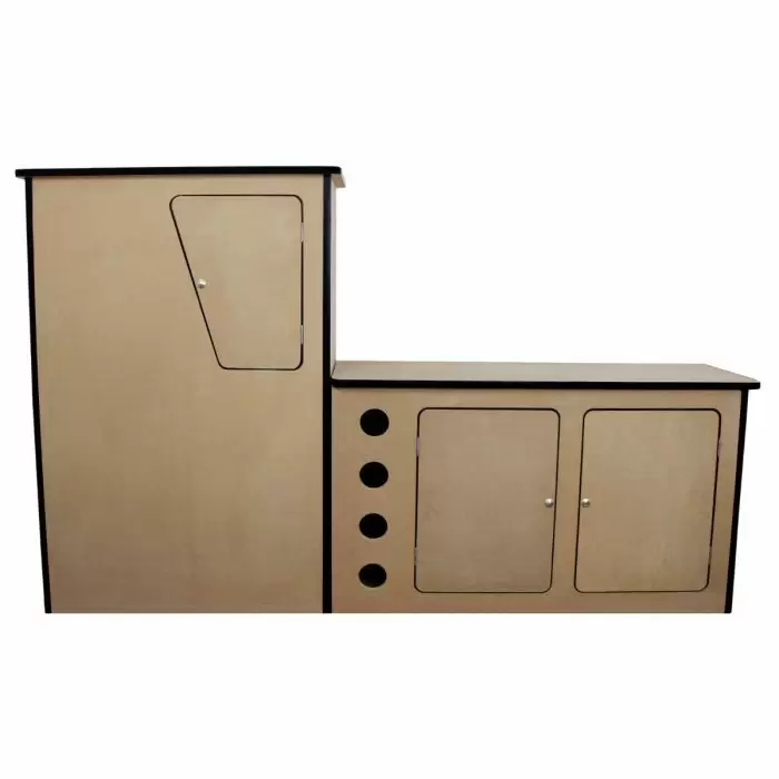 Monster Shop MDF Camper Van Kitchen Unit LHD 3 Monster Shop MDF Camper Van Kitchen Unit LHD
