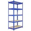 Monster Racking Q-Rax Steel Storage Shelving Bays, 90cm W, 50cm D -Parasol Shop 7001 001 1 2nd
