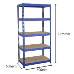 Monster Racking 3 X Q-Rax 90 X 50 X 180cm Blue -Parasol Shop 7001 006 1 2nd