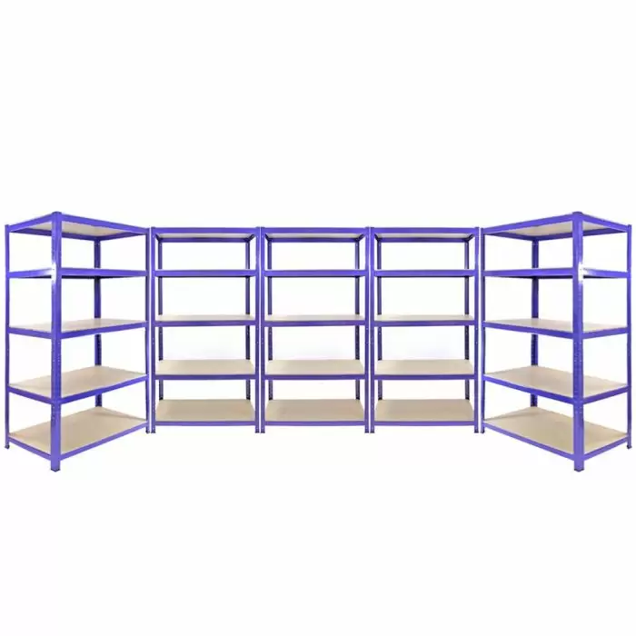 Monster Racking 3 X Q-Rax Racking Blue 90 X 50 X 180cm + 2 X Racking Blue 120 X 50 X 180cm 3 Monster Racking 3 X Q-Rax Racking Blue 90 X 50 X 180cm + 2 X Racking Blue 120 X 50 X 180cm