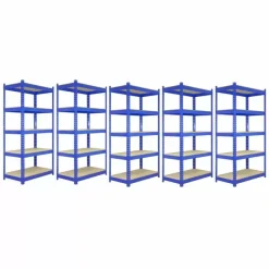 Monster Racking 5 X Q-Rax 90 X 50 X 180cm Blue