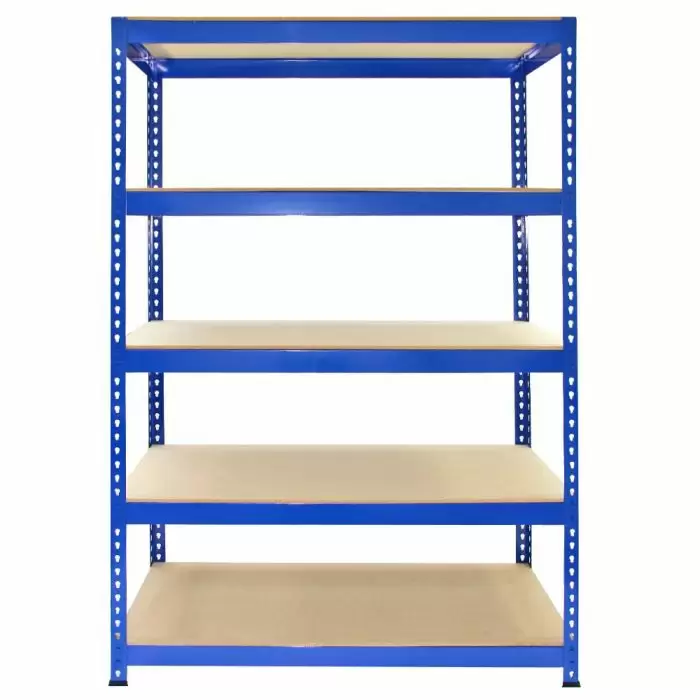 Monster Racking Q-Rax Blue Metal Shelving Units - 120cm X 180cm X 50cm 5 Monster Racking Q-Rax Blue Metal Shelving Units - 120cm X 180cm X 50cm - Image 3