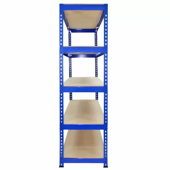 Monster Racking Q-Rax Blue Metal Shelving Units - 120cm X 180cm X 50cm 6 Monster Racking Q-Rax Blue Metal Shelving Units - 120cm X 180cm X 50cm - Image 4
