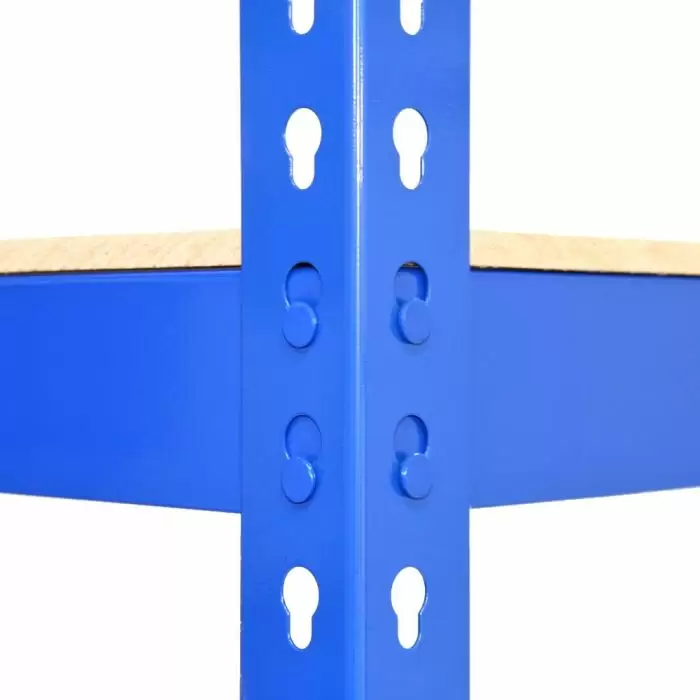 Monster Racking Q-Rax Blue Metal Shelving Units - 120cm X 180cm X 50cm 7 Monster Racking Q-Rax Blue Metal Shelving Units - 120cm X 180cm X 50cm - Image 5