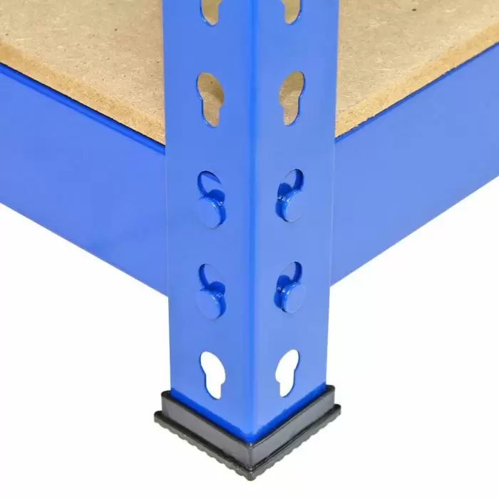 Monster Racking Q-Rax Blue Metal Shelving Units - 120cm X 180cm X 50cm 8 Monster Racking Q-Rax Blue Metal Shelving Units - 120cm X 180cm X 50cm - Image 6
