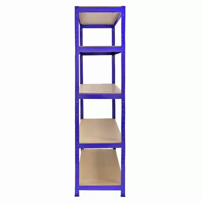 Monster Racking T-Rax Metal Storage Shelves, Blue, 90cm W, 45cm D, Set Of 5 5 Monster Racking T-Rax Metal Storage Shelves, Blue, 90cm W, 45cm D, Set Of 5 - Image 3